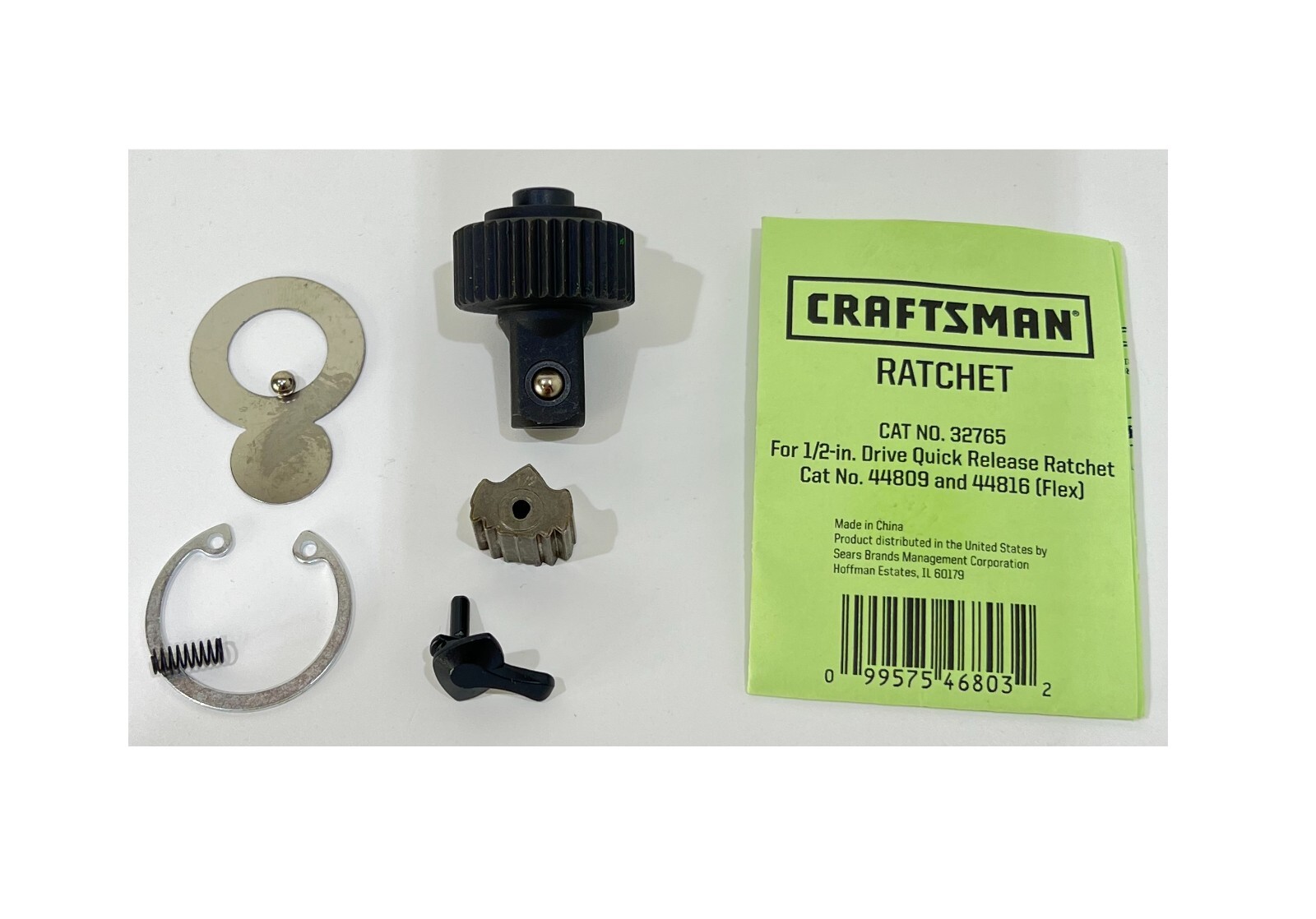 NEW Craftsman 1/2" Ratchet Repair Kit 32765 for Quick Release Ratchet