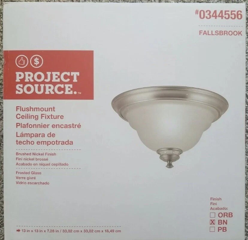 Project Source Flushmount Ceiling Fixture | Shelly Lighting