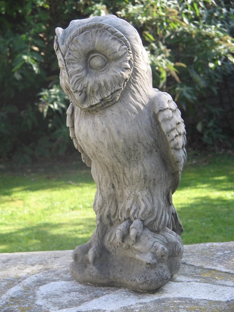 Stone Owl Garden Ornaments Uk Fasci Garden