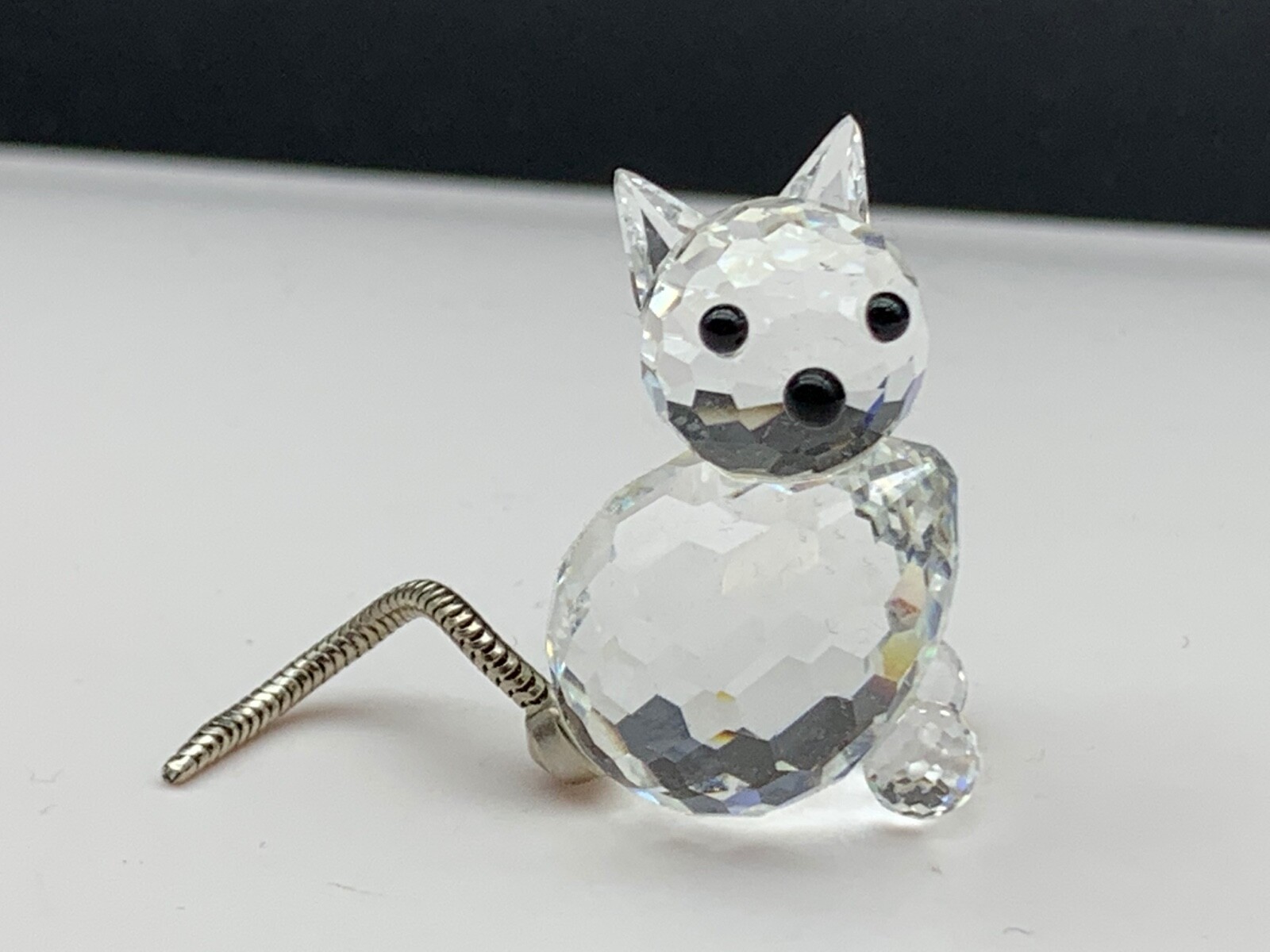 Dekofiguren Swarovski Original Figur Katze 010011 Möbel & Wohnen