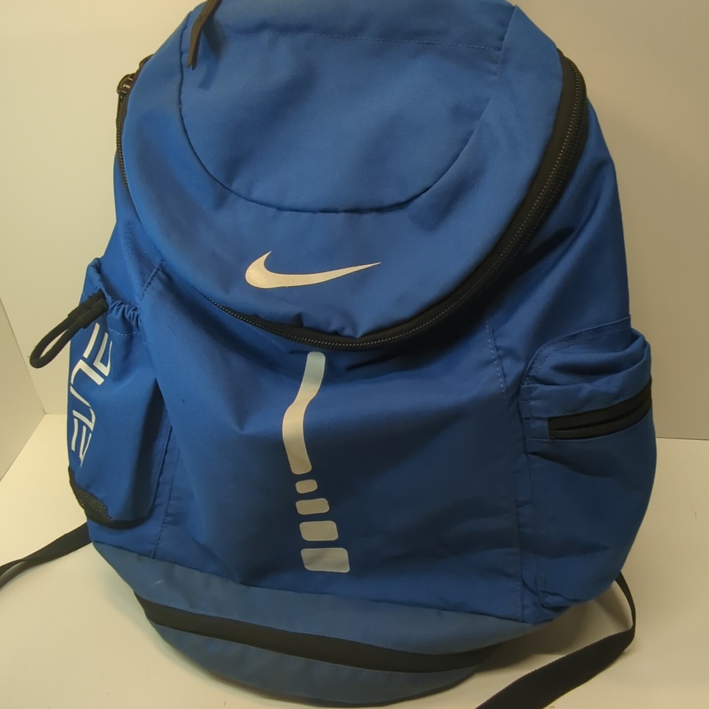 Nike Elite Backpack Blue & White School Basketball RN… Gem