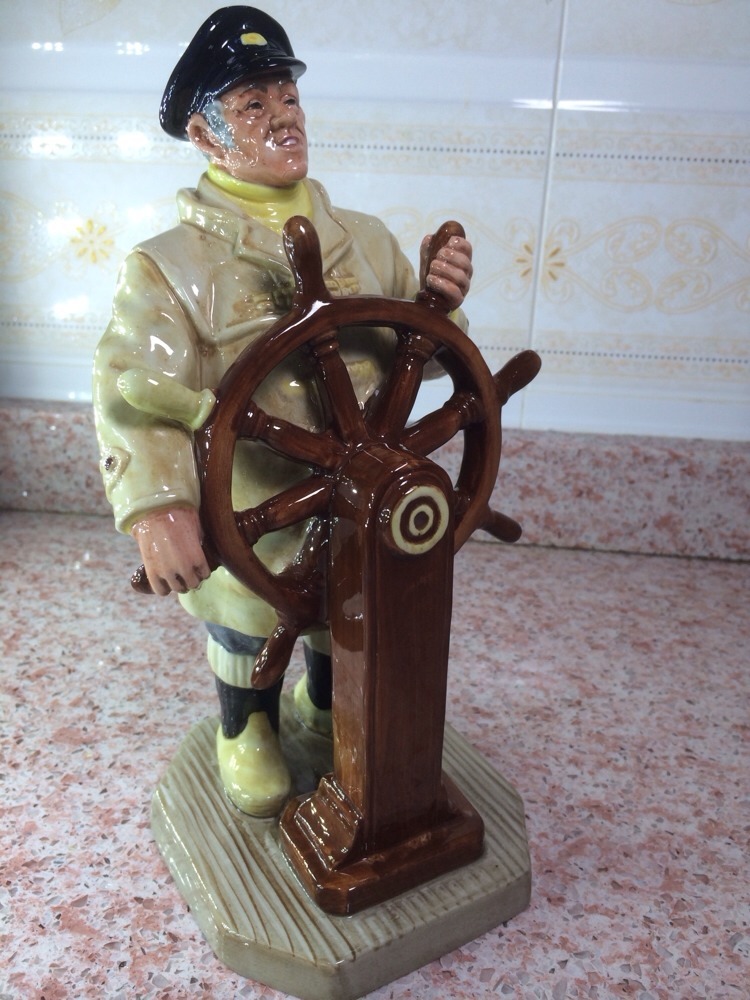Vintage 1973 Royal Doulton The Helmsman Figurine HN 2499 9" Tall eBay