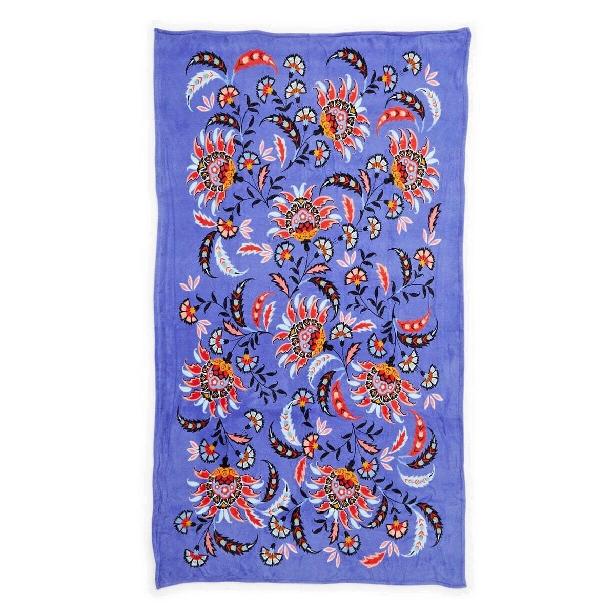 NWT Vera Bradley Mural Garden Throw Blanket