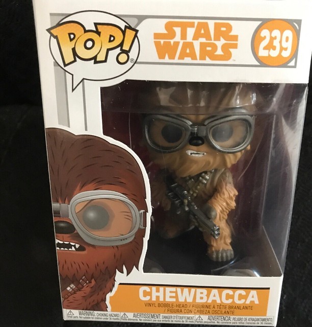 Funko Pop Star Wars Chewbacca Vinyl BobbleHead Item 239 eBay