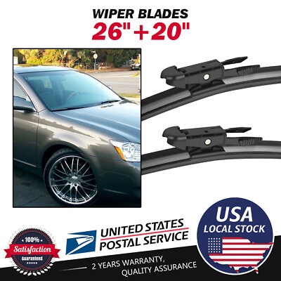 Set of 26"+20" Front Windshield OEM Wiper Blades For Ford Taurus 2010