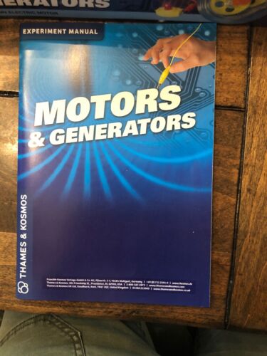 Thames & Kosmos Motors and Generators Educational Toy eBay