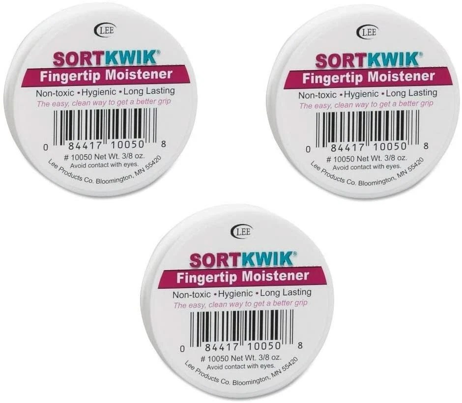 Sortkwik Fingertip Moisteners, Oz, Pink, 54 OFF