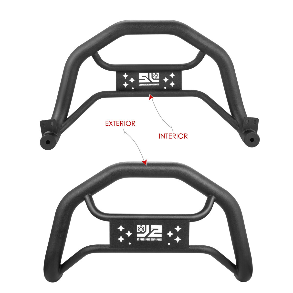J2 Tubular Design Bull Bar Front Bumper Grill Guard for 0922 Ram 1500