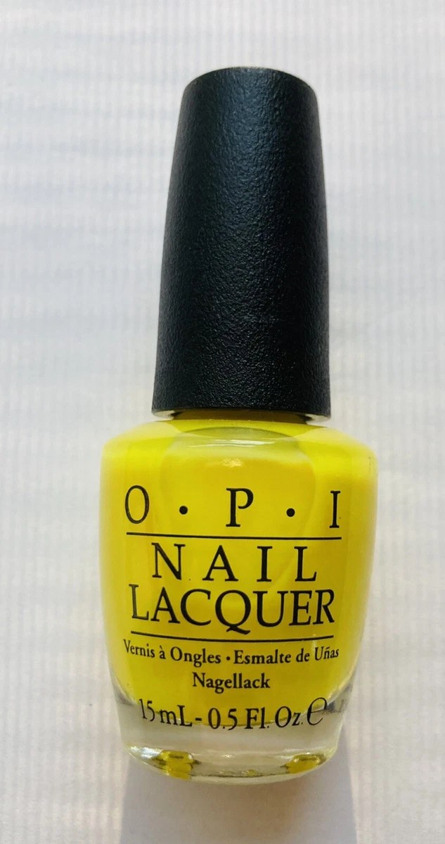 Opi Nail Polish Yellow