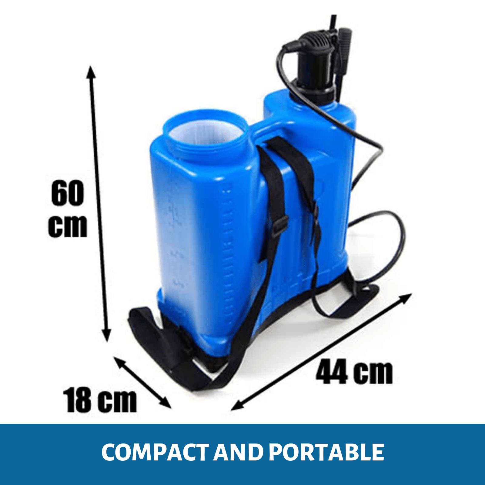 Backpack Weed Sprayer 20L High Pressure Washer Water