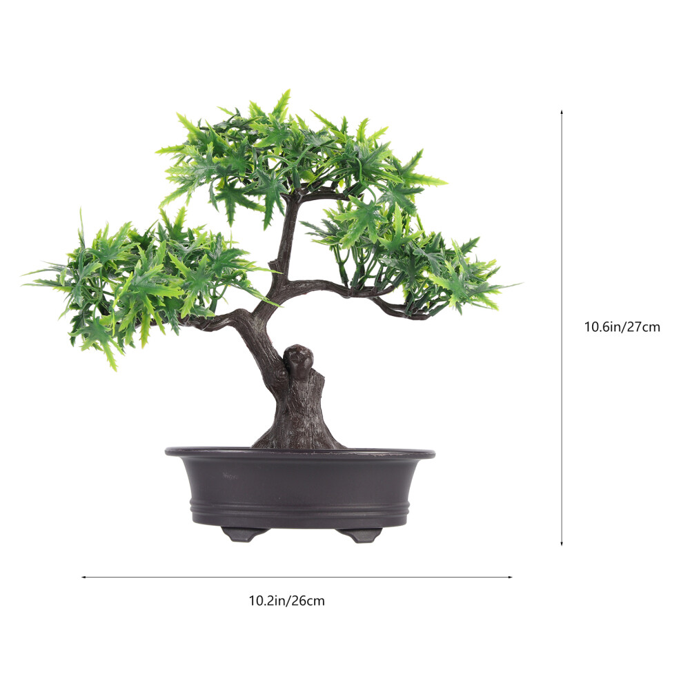 Artificial Juniper Bonsai Tree for Home Office Decor eBay
