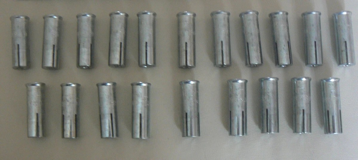 25) Hilti DropIn Concrete Anchors 5/8 HDI (25 Pcs), 243262, 45 OFF