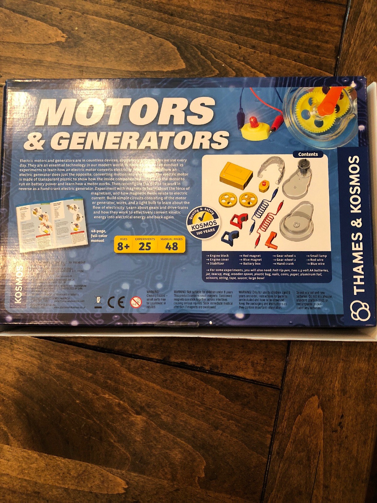 Thames & Kosmos Motors and Generators Educational Toy eBay