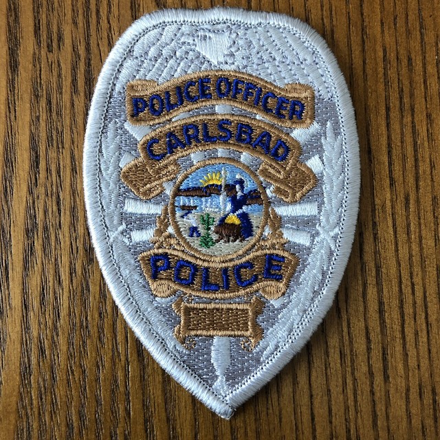Carlsbad CA Police Patch V2 eBay