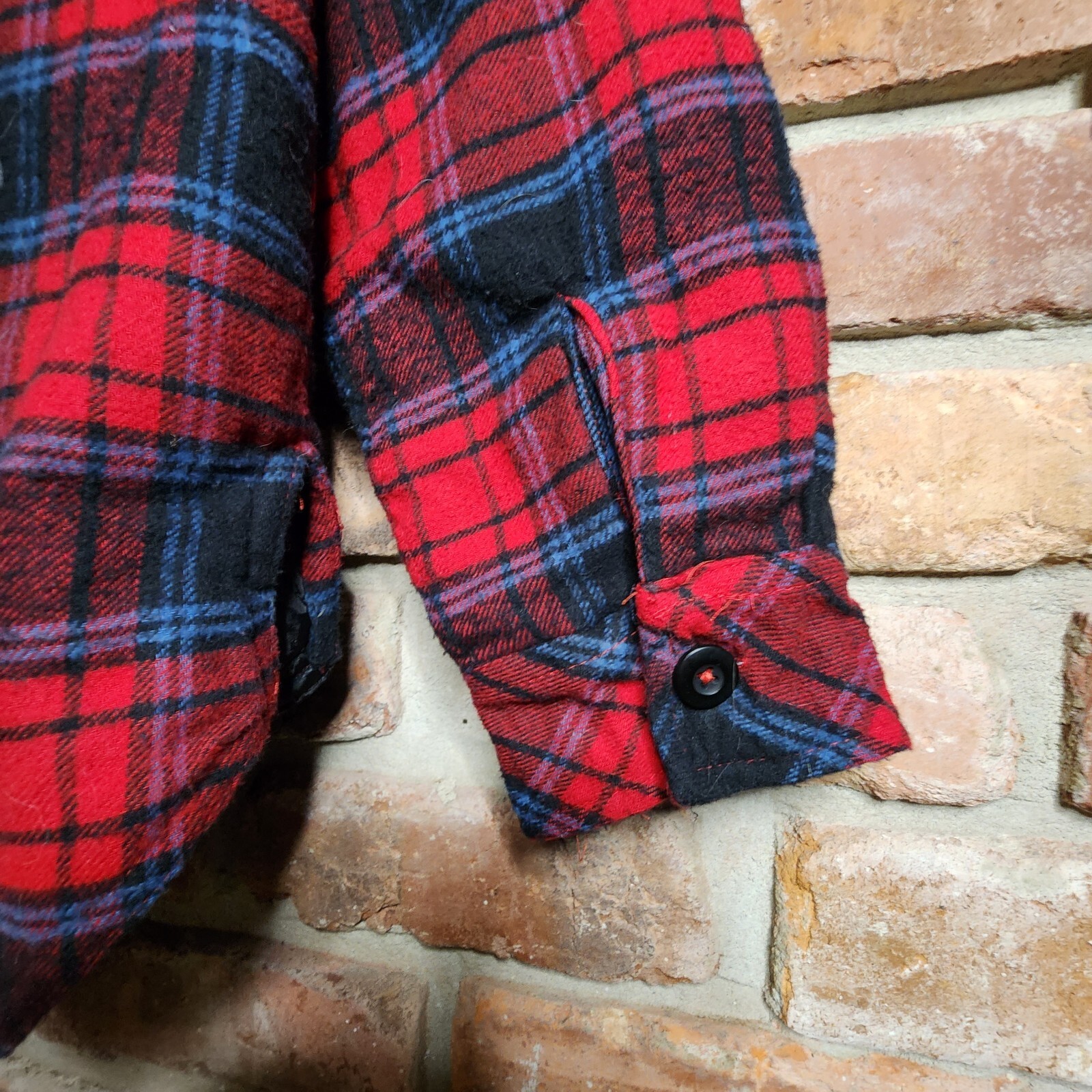 Knott's Merry Farm Adult S Plaid Insulated Jacket Ful… Gem