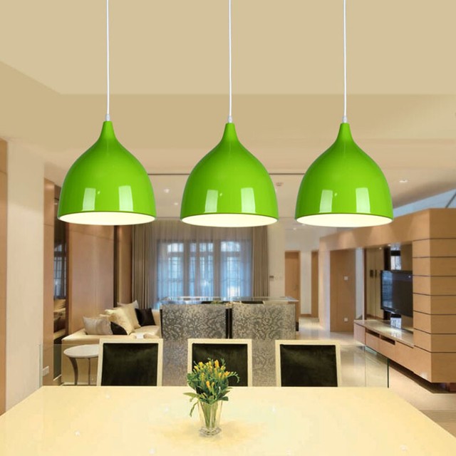 Green Pendant Light Modern Ceiling Lamp Home Chandelier Lighting