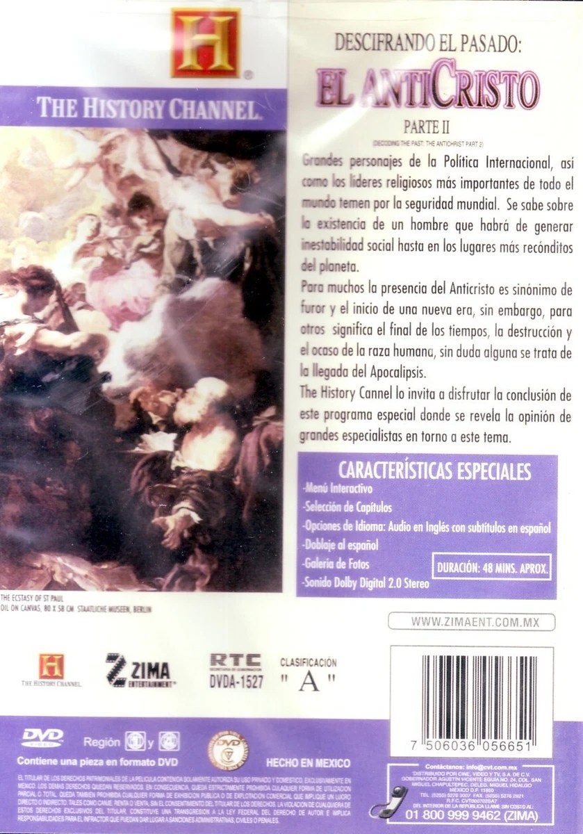 History Channel En Espanol El Anticristo