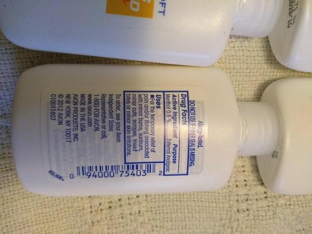 Avon Skin So Soft Bug Guard Spray 2qty Anti Itch 2floz,sprayer not