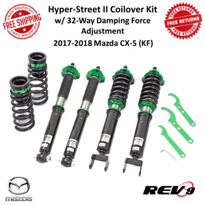 REV9 Hyper-Street II Coilover Suspension Upgrade Kit for 2017-18 Mazda
