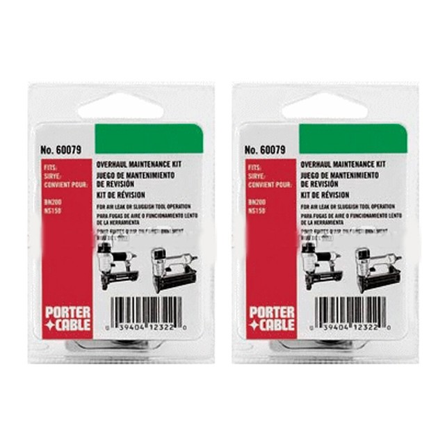 Porter Cable 2 Pack Of Genuine OEM Replacement Overhaul Kits 903755