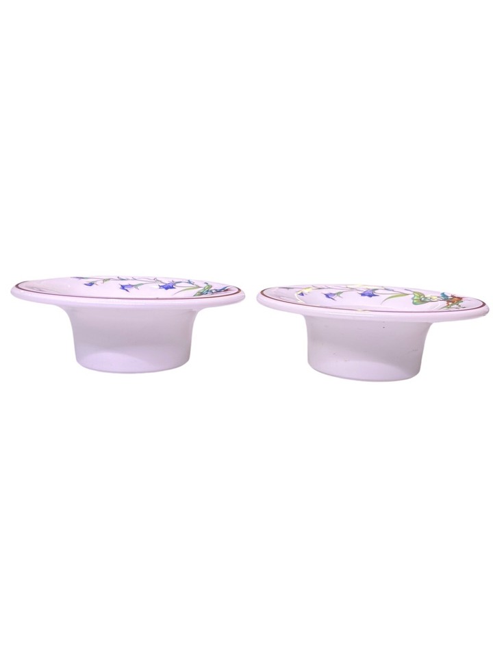 2 Villeroy & Boch Botanical Floral Tealight Votive Candle Holders 3.
