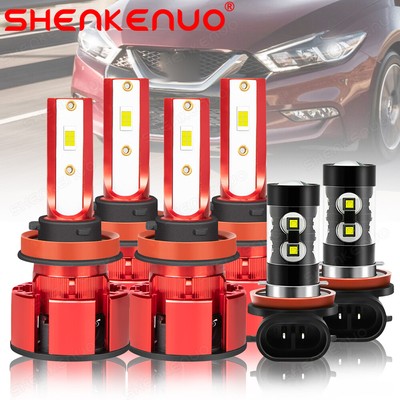 For Nissan Altima 2007-2018 Combo LED Headlight High /Low + Fog light