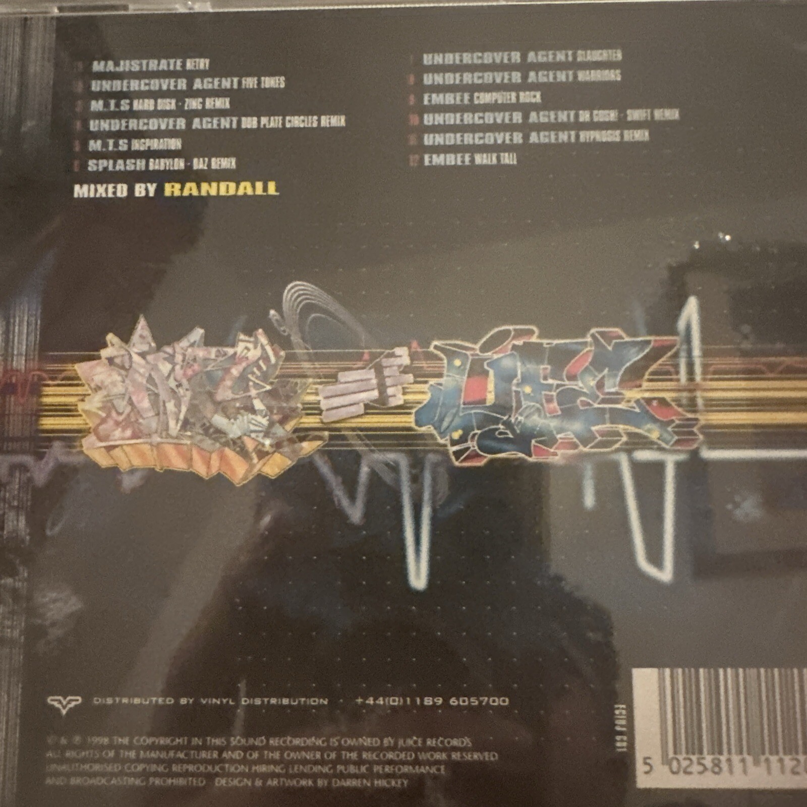 Way of Life DJ Randall Drum & Bass Jungle Rare Dnb D&B Babylon Splash