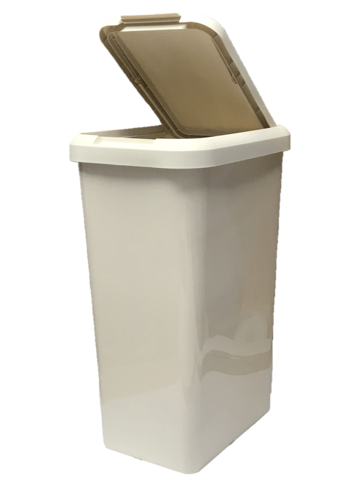 45 Litre Touch Top Kitchen Bin Rubbish Paper Waste Can Dustbin