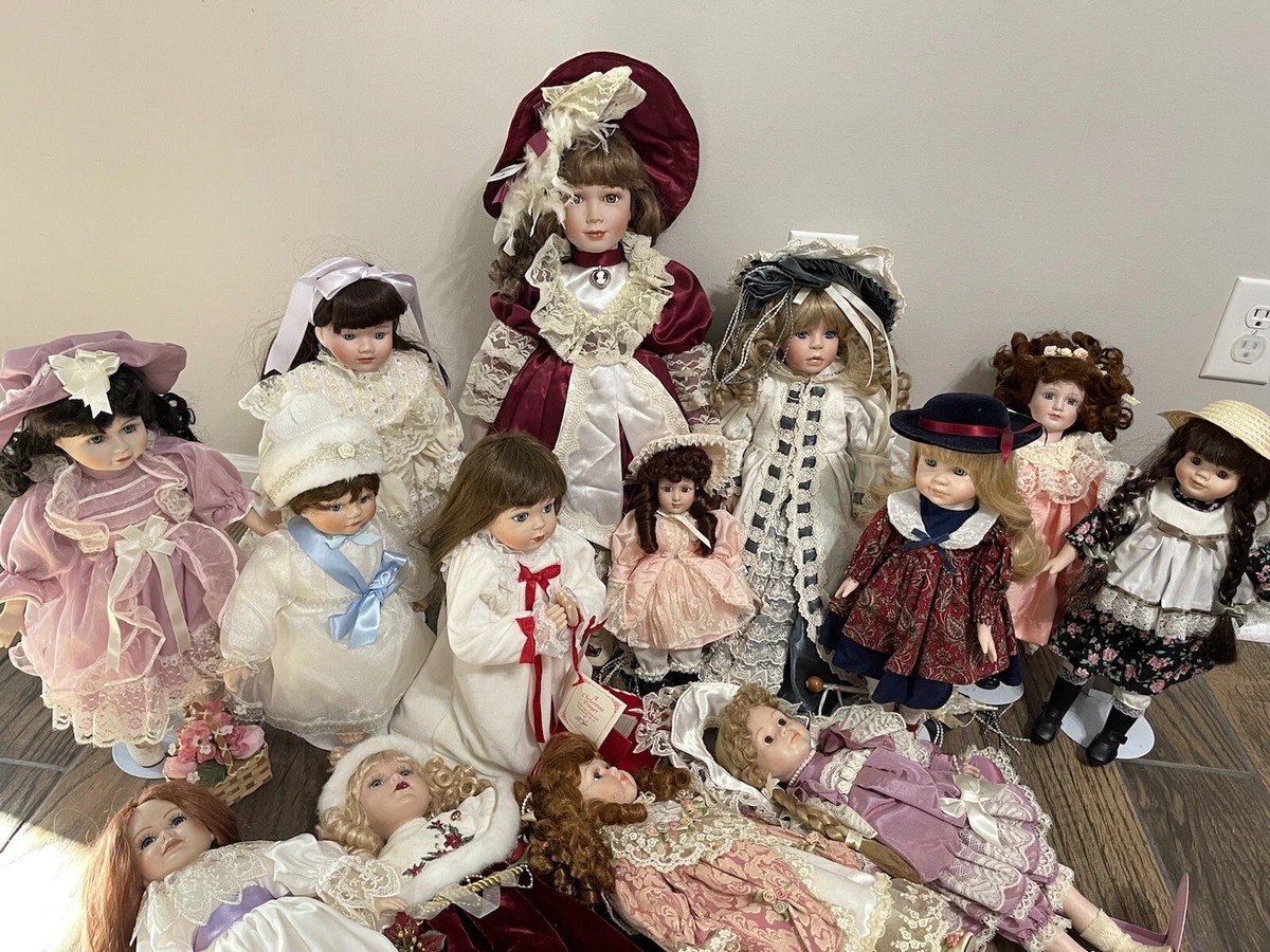 Porcelain doll unique collection