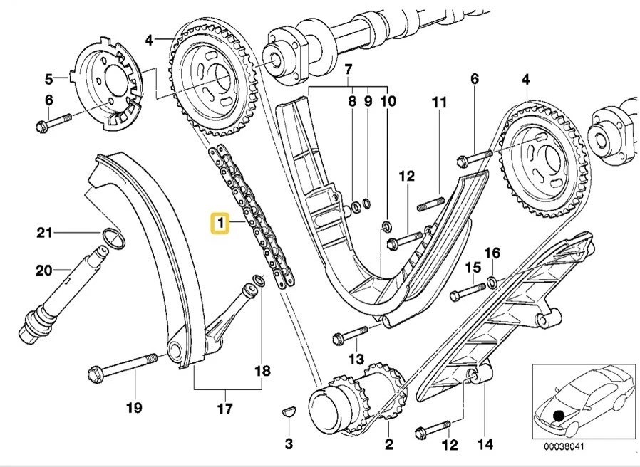 1998 Bmw 540i Engine Diagram