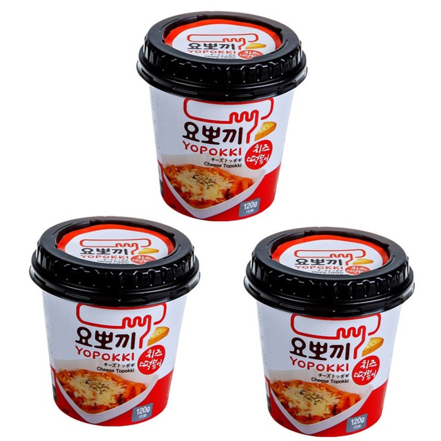 Yopokki Instant Cheese Tteokbokki Rice Cake Cheese Sauce Korean Food 3