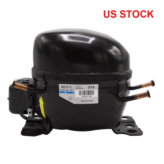 1/3 HP R134A Replacement Refrigerator Compressor R134A 60Hz GC911 110