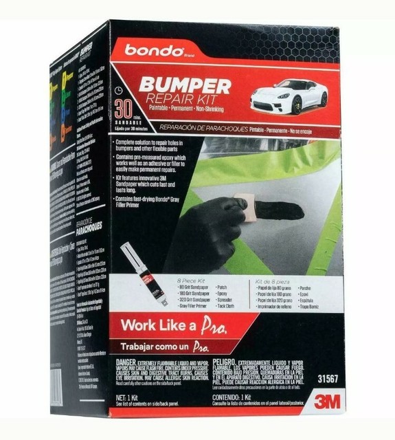 Bondo 31567 Bumper Repair Kit Ship for sale online eBay