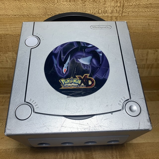 Nintendo GameCube Pokemon XD Gale Darkness Silver Console Only Tested And Workin eBay