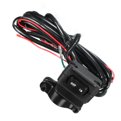 Warn for ATV Heavy Handlebar Control Line Winch Rocker Switch Handlebar