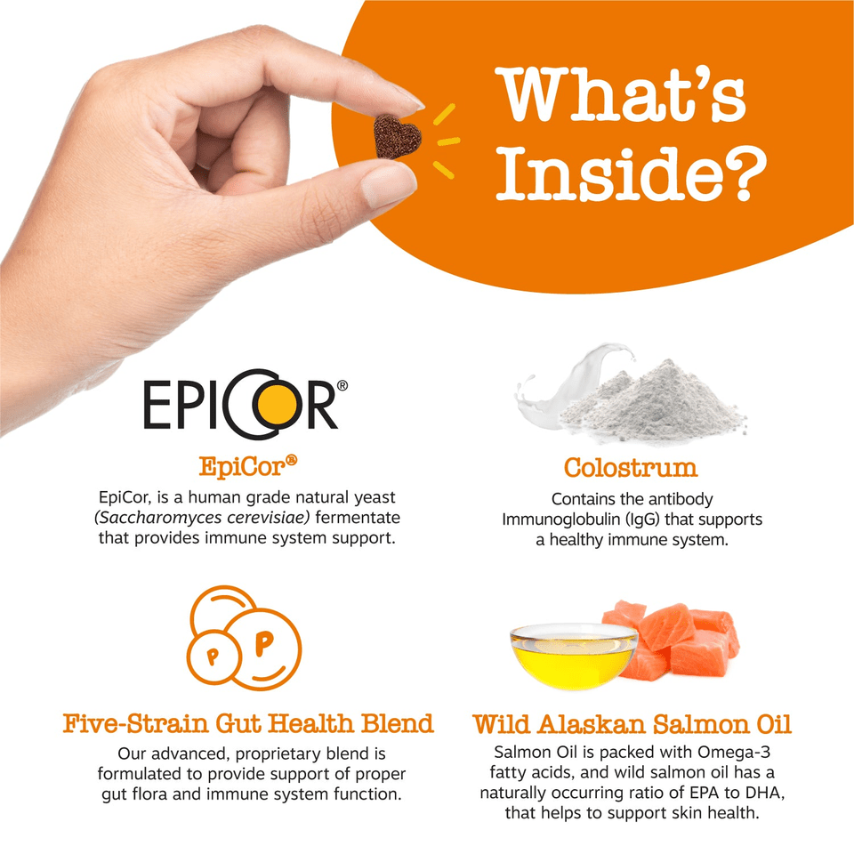 Allergy & Immune Mini Bites for Small Dogs, for Seasonal Allergies