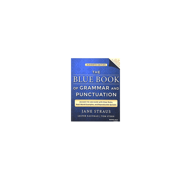The blue book of grammar and punctuation : an easy-to.