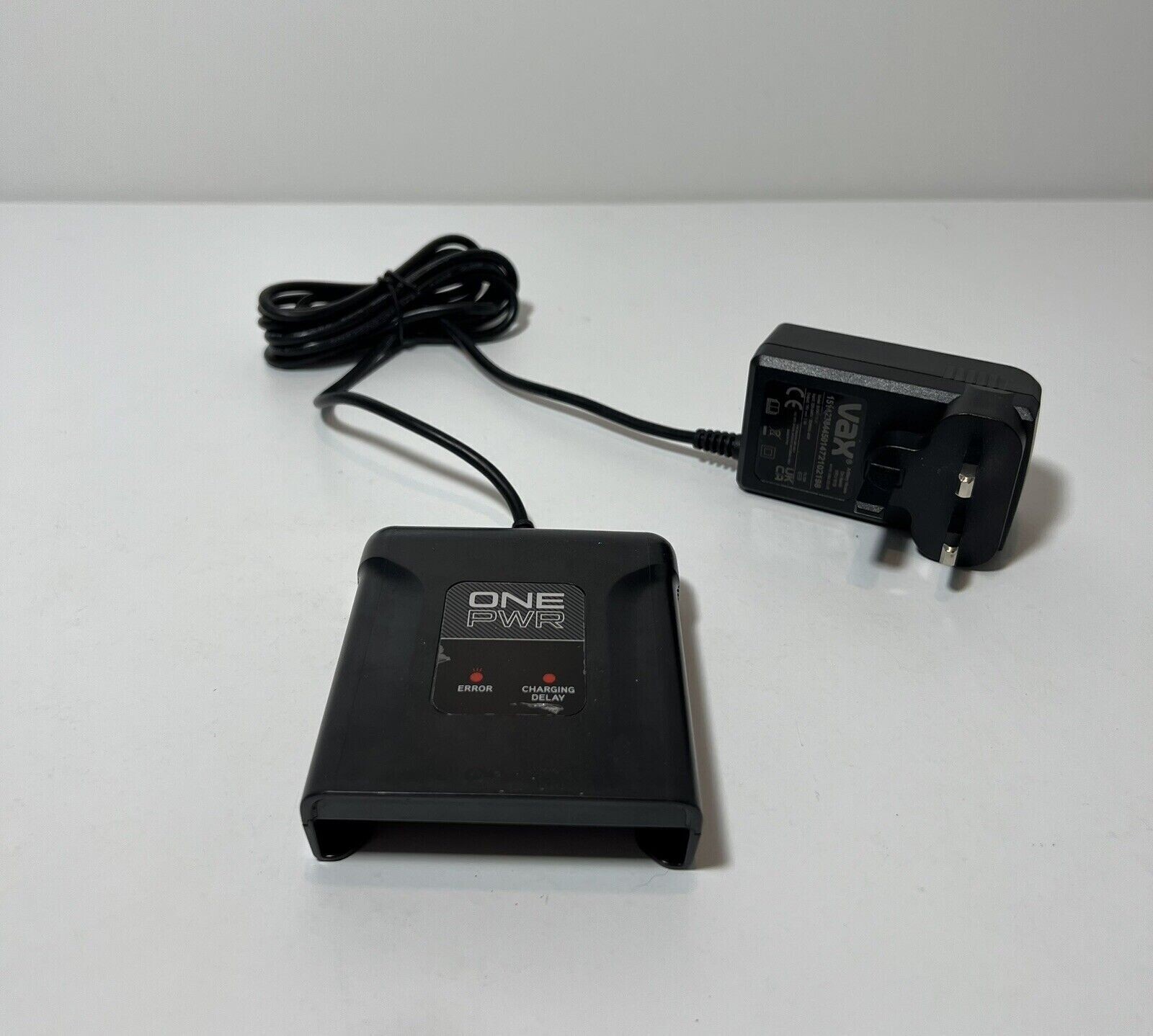 Vax ONEPWR Battery Charger GENUINE VAX One Power Blade 3 Blade 4 Slide