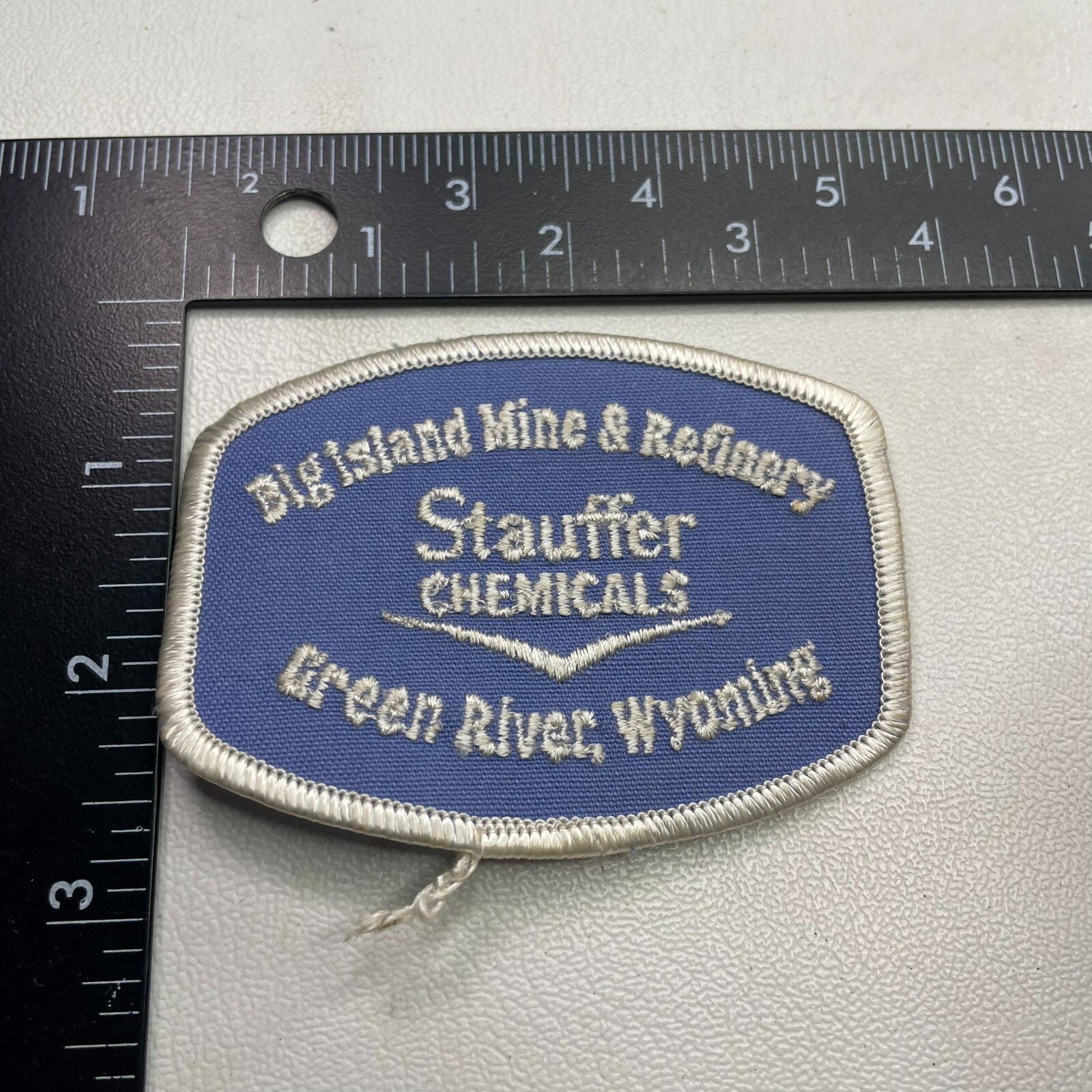 Green River STAUFFER CHEMICALS BIG ISLAND MINE & REFINERY Wyoming Patch