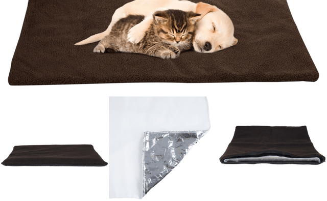 PETMAKER Large/xl Self Warming Thermal Pet Crate Bed Pad Cushion 36x24