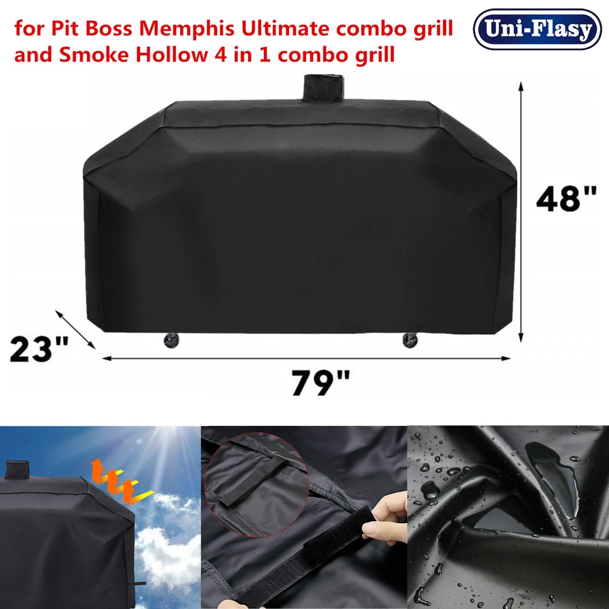 Grill Cover Smoker Box For Pit Boss Memphis Ultimate, 55 OFF