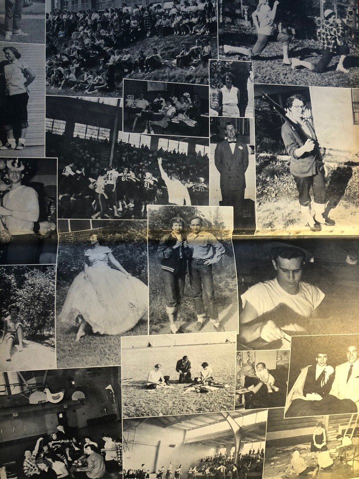 High School Yearbook Roosevelt High School, Atlanta, 1954 Franderoan eBay