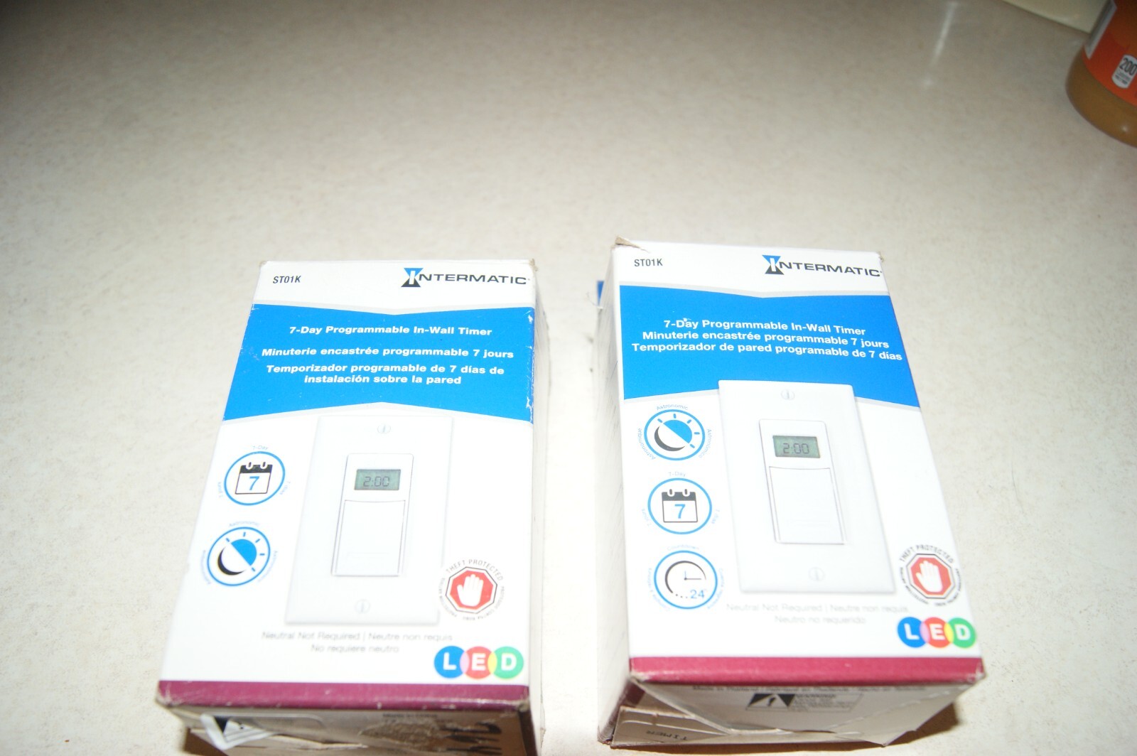 INTERMATIC ST01K 7-DAY PROGRAMMABLE IN WALL TIMER 2 PIECES | eBay