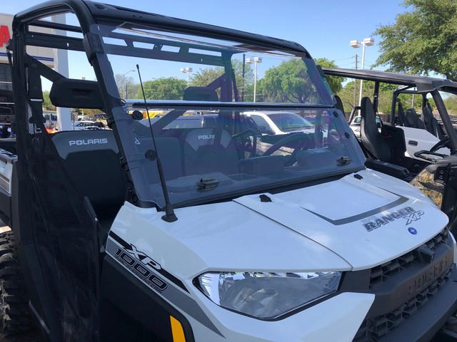 Polaris ranger xp 1000 3/16 polycarbonate fold down windshield 2018