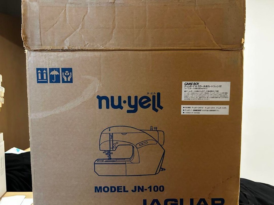 Jaguar JN100 Game Boy Sewing Machine Retro Game Cartridge Tested from Japan eBay