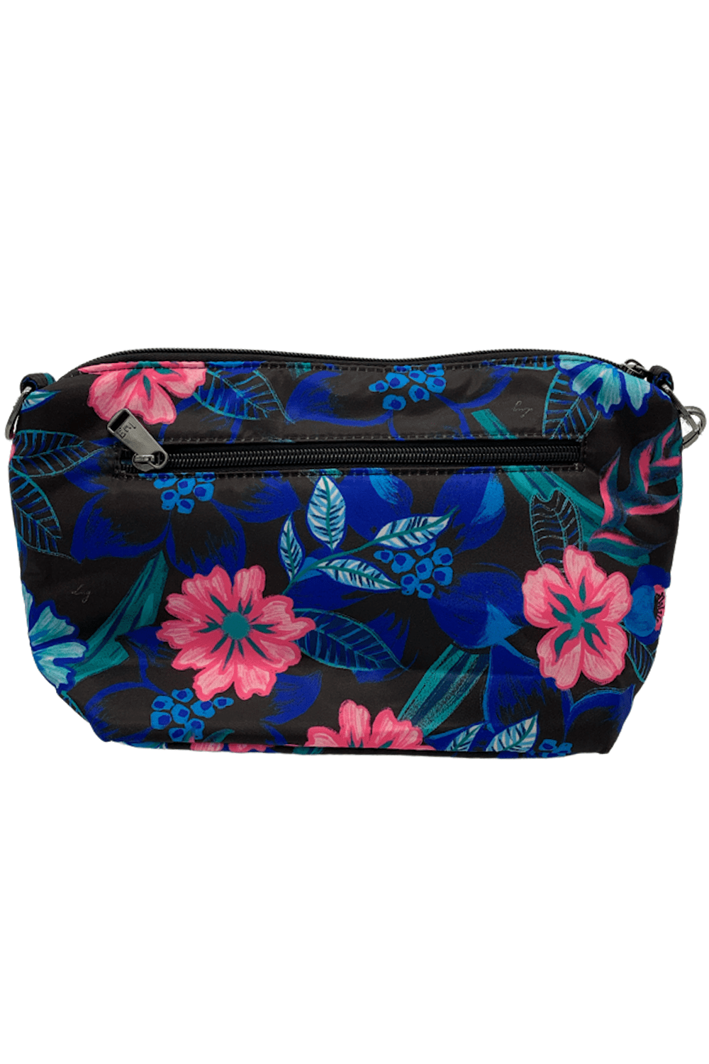 Lug RFID Quilted Crossbody with Printed Strap Flare Resort Black eBay