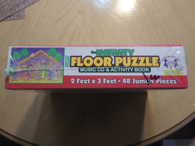 Giant Floor Puzzles Ser. The Nativity Giant Floor Puzzle (2009