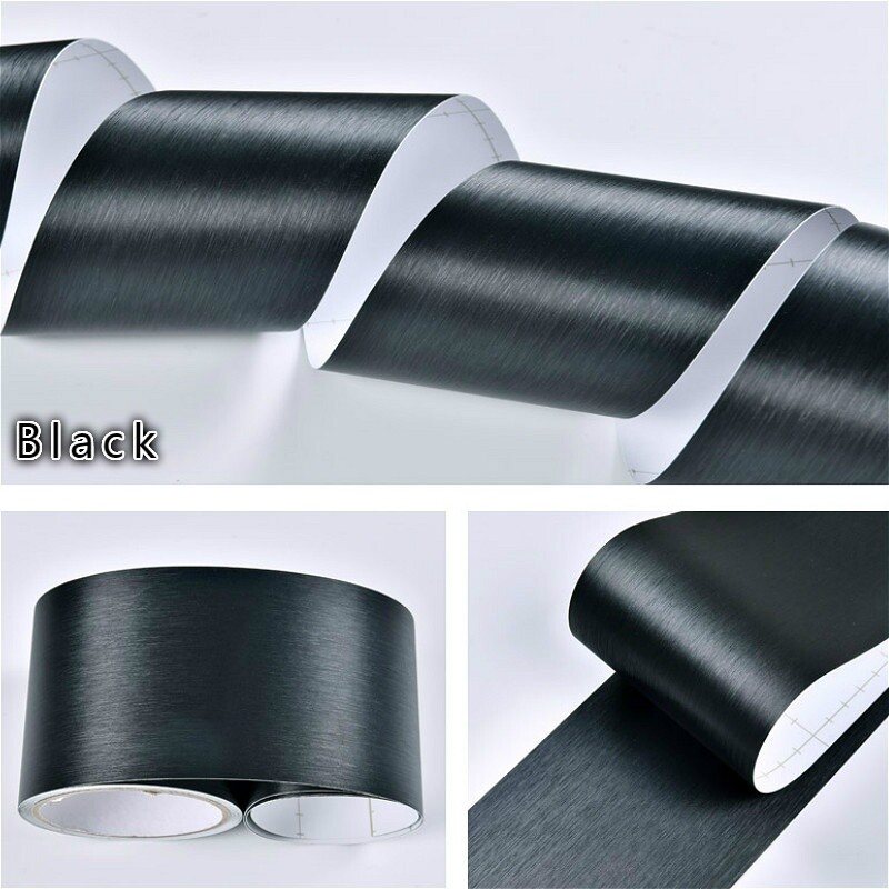 5Meter PVC Self Adhesived Wall Border Skirting Waterproof Wallpaper