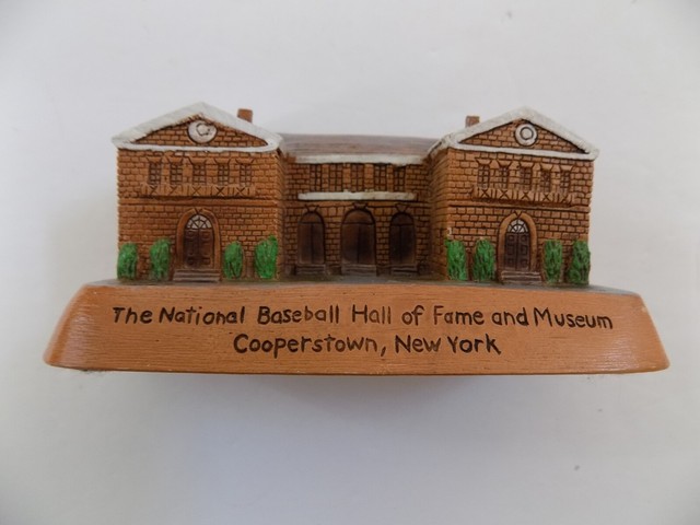 National Baseball Hall of Fame Building Structure Vintage Cooperstown