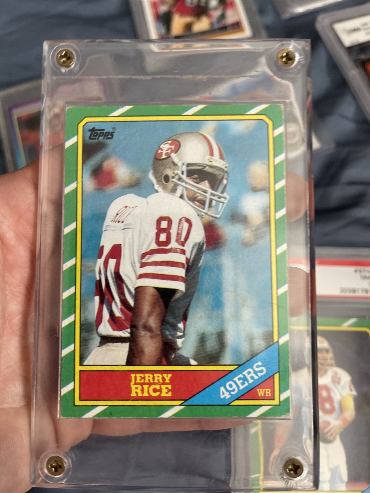 jerry rice rookie card